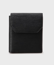 【NEW レザーリップルシリーズ】 コンパクトウォレット