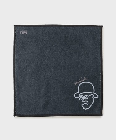 ラインアートプリント フォンカチ