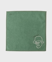 ラインアートプリント フォンカチ