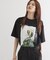 フラワープリントTシャツ