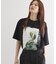 フラワープリントTシャツ