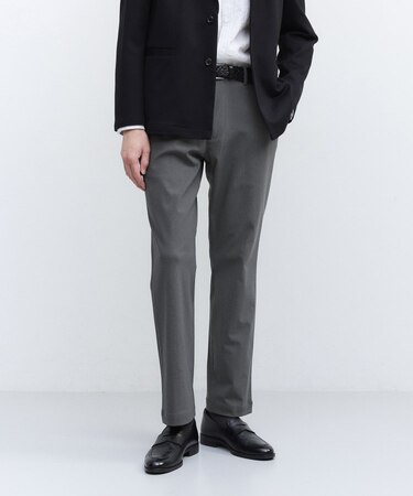 サイドゴアウエスト ストレートパンツ