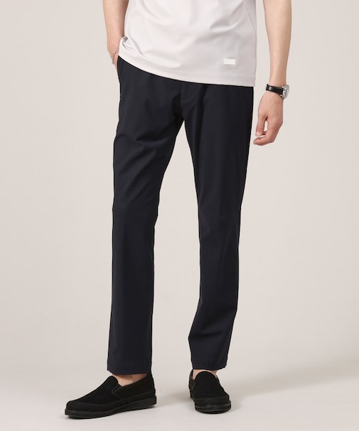 サイドゴアウエスト ストレートパンツ