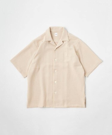 【LIMITED】ハンドライティングロゴ 1ポイントジャージ半袖シャツ