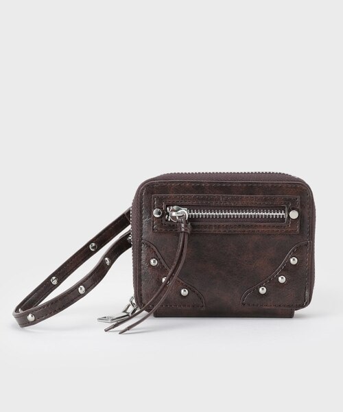 ボルト プリント 公式アコーディオン ウォレット・ライトニング COACH