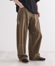 バレルシルエットパンツ（デニム＆カラーパンツ）