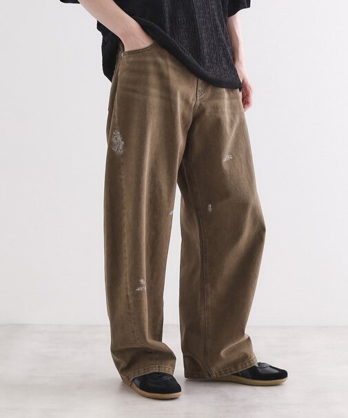 バレルシルエットパンツ（デニム＆カラーパンツ）