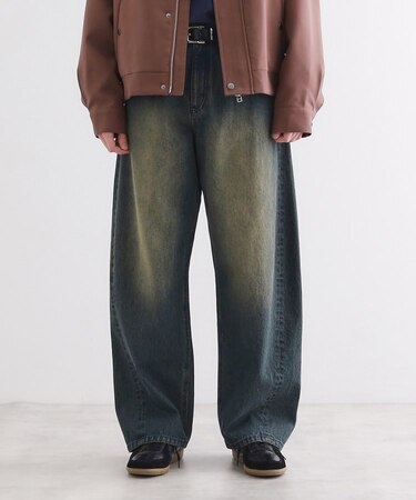 バレルシルエットパンツ（デニム＆カラーパンツ）