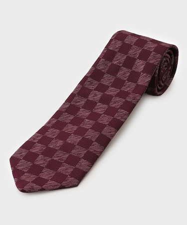 【Made in JAPAN】市松紋ネクタイ