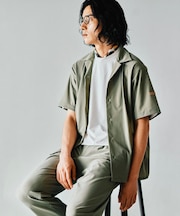 【COOL CITY WEAR】エアートール オープンカラーシャツ /接触冷感・通気性