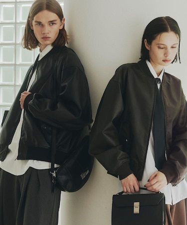 シンセティックレザー MA-1