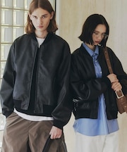 シンセティックレザー MA－1