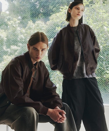 シンセティックレザー MA-1