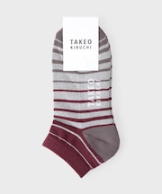 グラデボーダーショートソックス