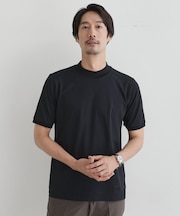【COOL CITY WEAR】インドライ天竺モックネック プルオーバー /吸汗速乾