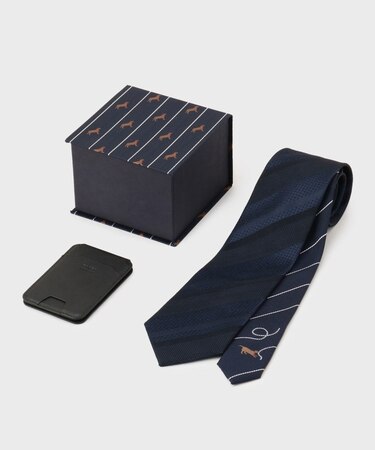 【スマホスタンド機能付きパスケース】プレイフルチェンジネクタイBOX