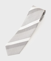 丹沢シルクネクタイ ? 柞蚕シャドーストライプ