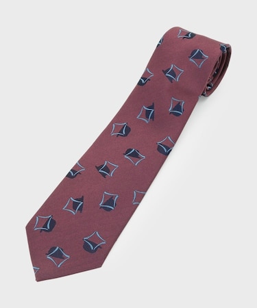 TAKEO KIKUCHI ? ボーラーハット小紋柄ネクタイ