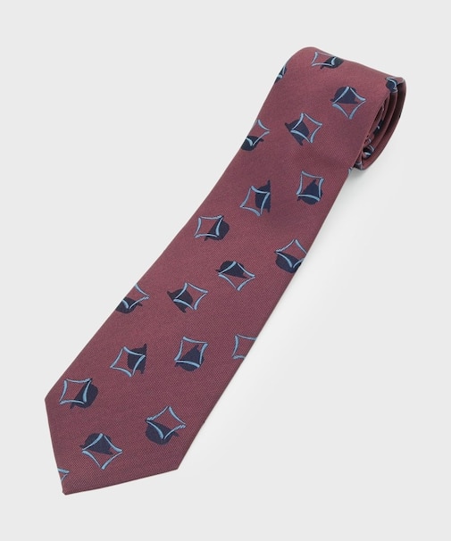 TAKEO KIKUCHI ? ボーラーハット小紋柄ネクタイ