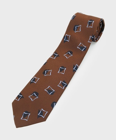 TAKEO KIKUCHI ? ボーラーハット小紋柄ネクタイ