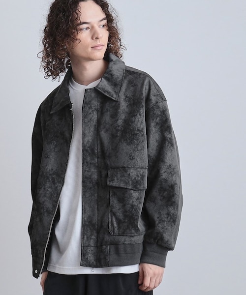A－2シンセティックレザーブルゾン｜タケオキクチのアウトレット通販