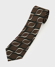 「縁起の良いネクタイ」 立涌紋ネクタイ