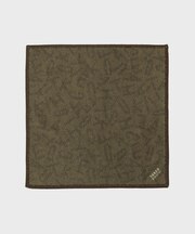 ランダム柄プリントフォンカチ