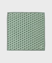 ボーラーハット柄プリントフォンカチ