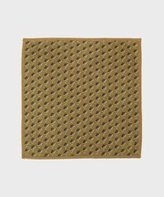 ボーラーハット柄プリントフォンカチ