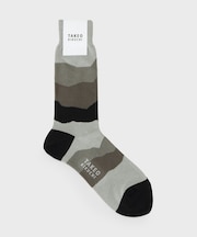 ダズルボーダーソックス