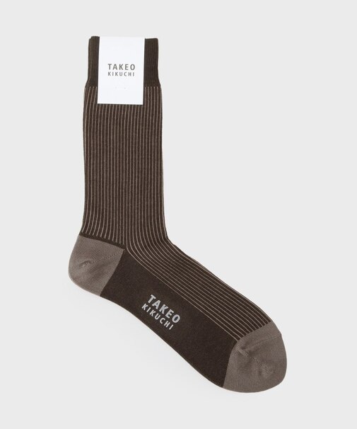 裏糸配色ONOFFソックス