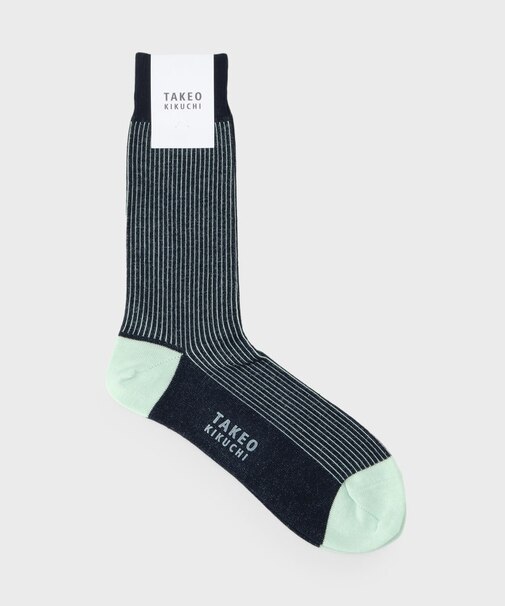 裏糸配色ONOFFソックス