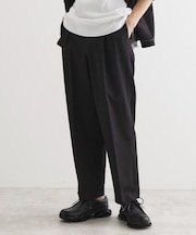 【セットアップ対応】テッククレープルーズテーパードパンツ