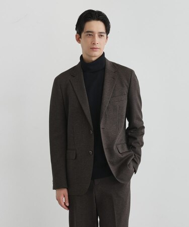 【None Of Stress】アクティブジャージ 千鳥 ジャケット