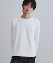 ニットライクジャカードカットソー