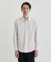 【Made in JAPAN】播州織 ドビー千鳥シャツ