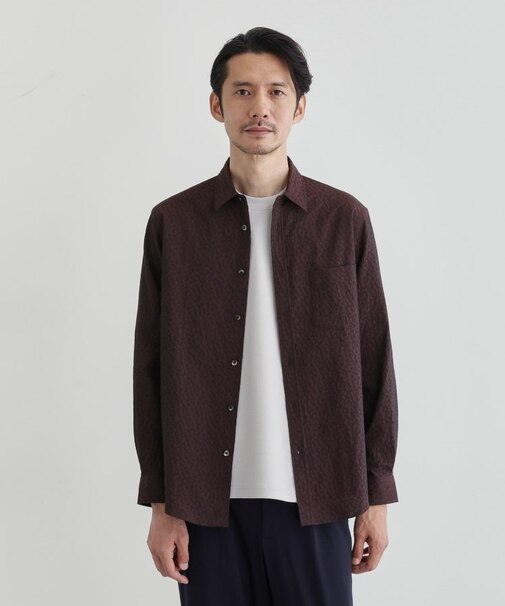 【Made in JAPAN】播州織 ドビー千鳥シャツ