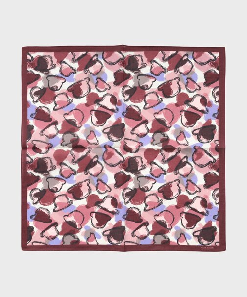 ボーラーハットプリントハンカチ