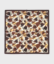 ボーラーハットプリントハンカチ