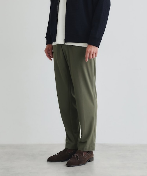 サイドゴアウエスト スリム スラックス