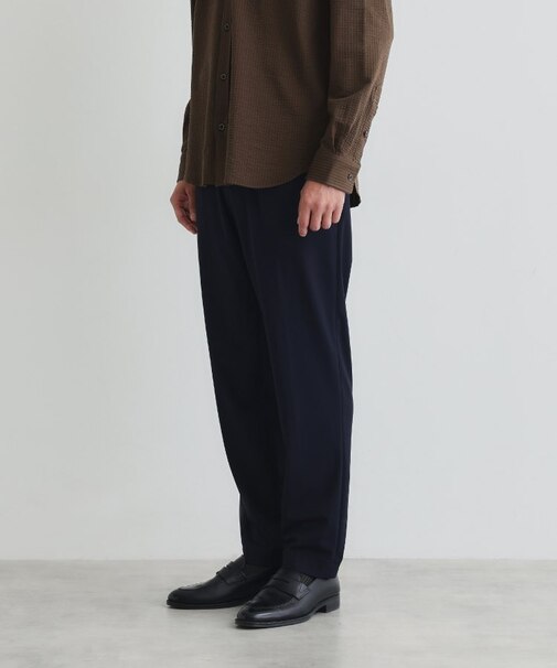 サイドゴアウエスト スリム スラックス