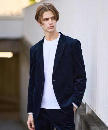 【Sサイズ~】ストレッチコーデュロイ ジャケット