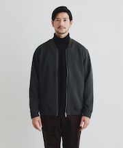 ニットライクジャージ ブルゾン