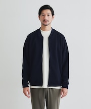 ニットライクジャージ ブルゾン