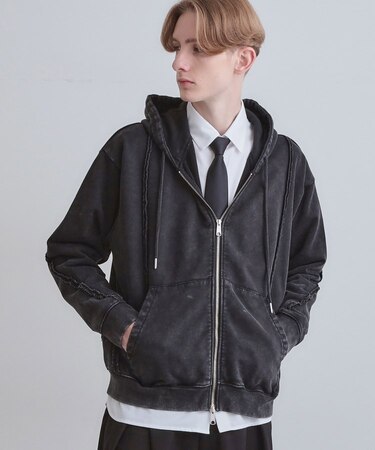 ヘヴィウェイトヴィンテージジップパーカ