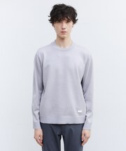 【Sサイズ～】アンチピリング テーラードネック ニット