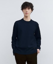 【Sサイズ～】アンチピリング テーラードネック ニット