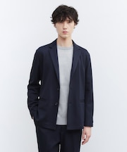 【JUST ONE LAYER】ダウンファブリック テーラード ジャケット