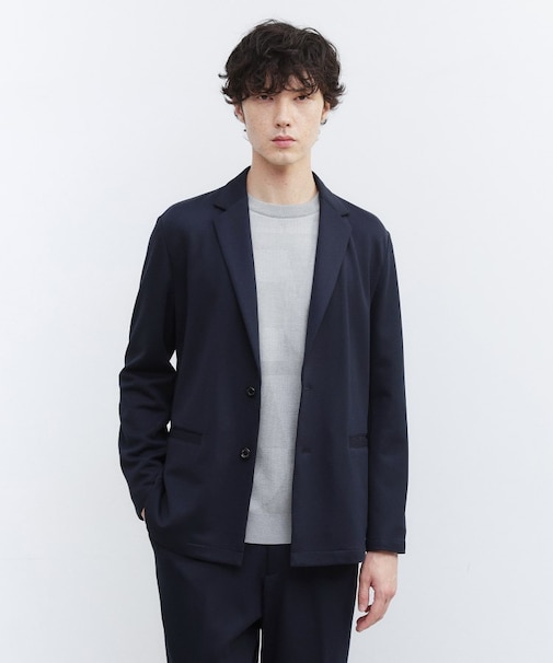 【JUST ONE LAYER】ダウンファブリック テーラード ジャケット