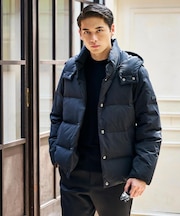 【袖取り外し可】デタッチャブル ダウンブルゾン